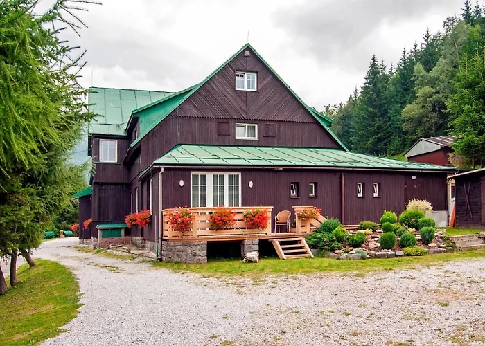 게스트하우스 Moravenka Špindlerŭv Mlýn